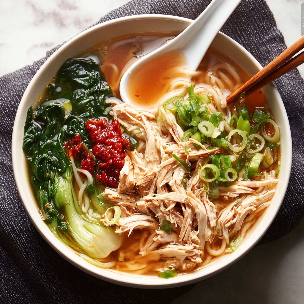 Chinese Chicken Noodle Soup Recipe - Recipe Image