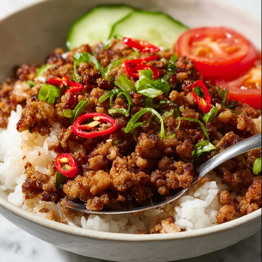 Vietnamese Caramelised Pork Bowls Recipe - Recipe Image