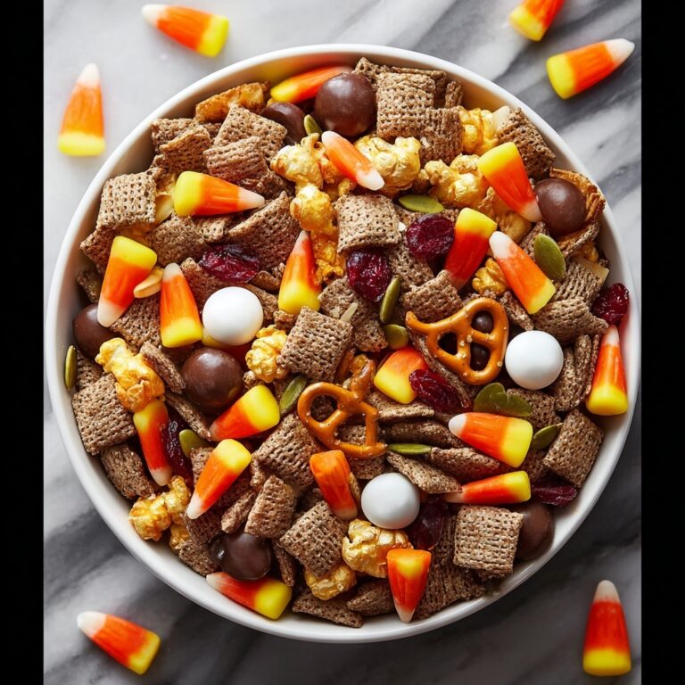Sweet and Salty Fall Snack Mix Recipe