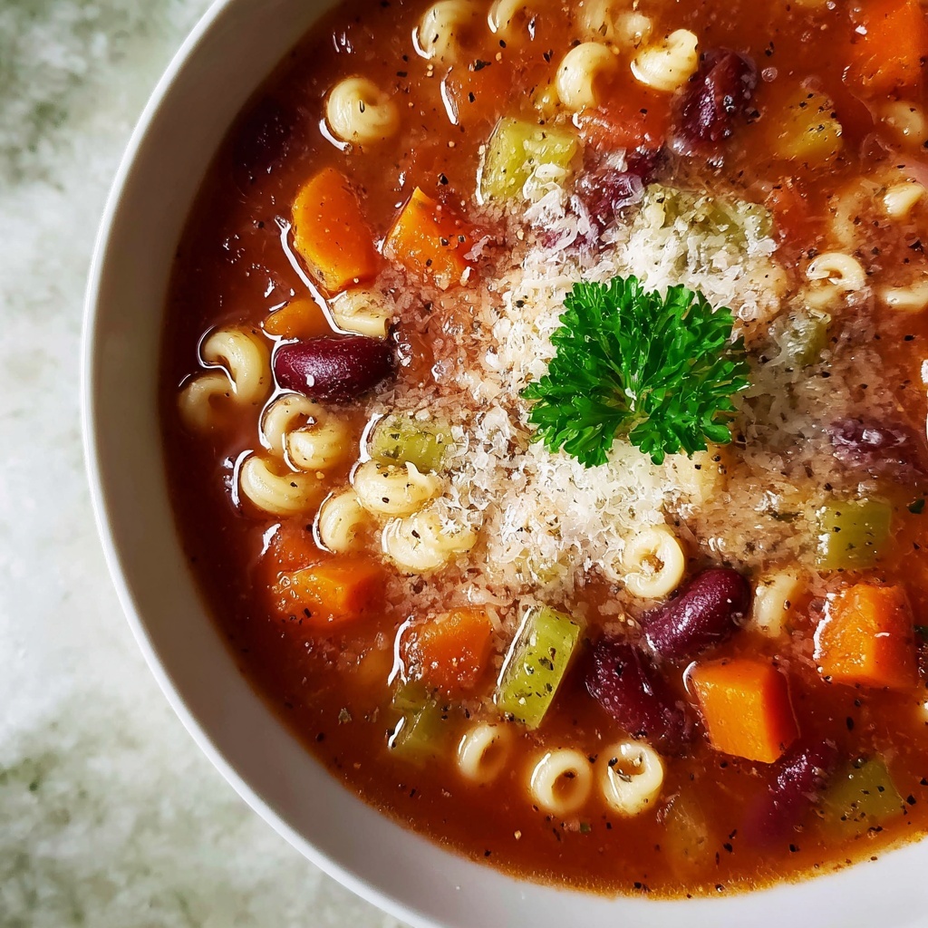 Italian Pasta Fagioli Soup Recipe - Recipe Image