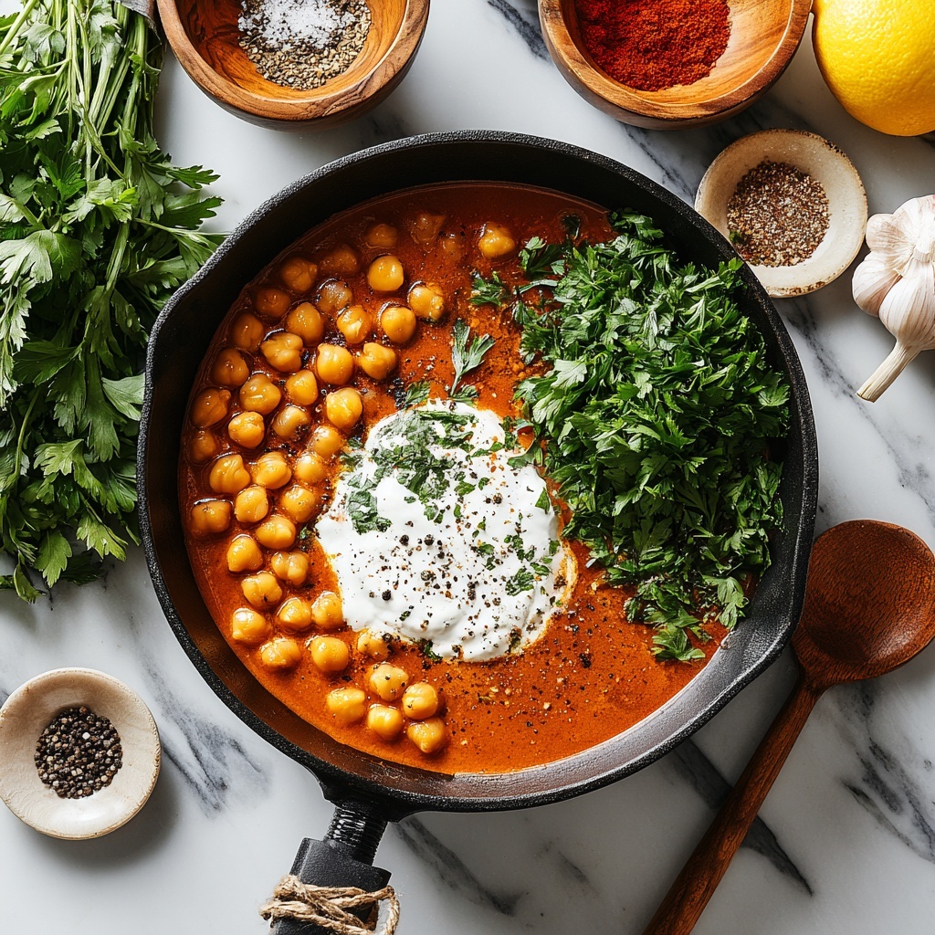 Chickpea Paprikash Recipe - Recipe Image