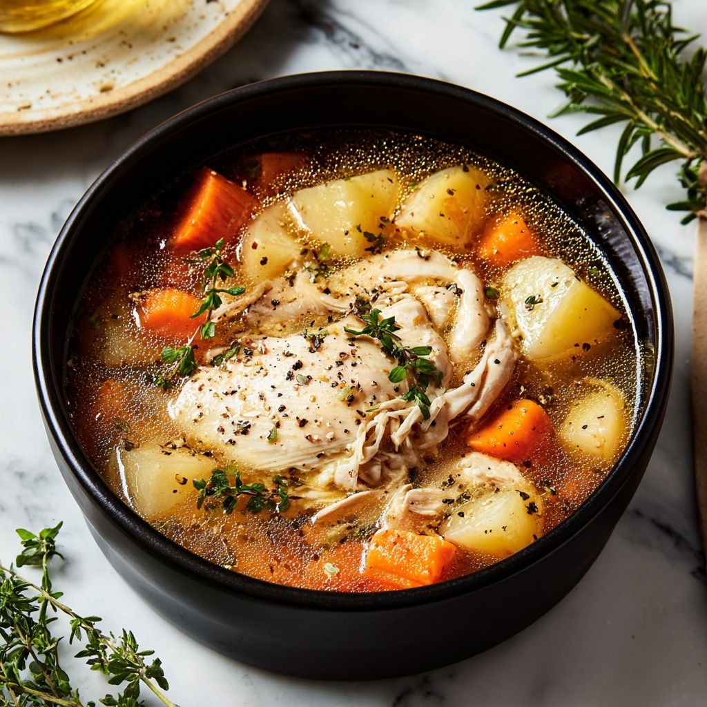 Slow Cooker Chicken and Gravy Recipe - Recipe Image