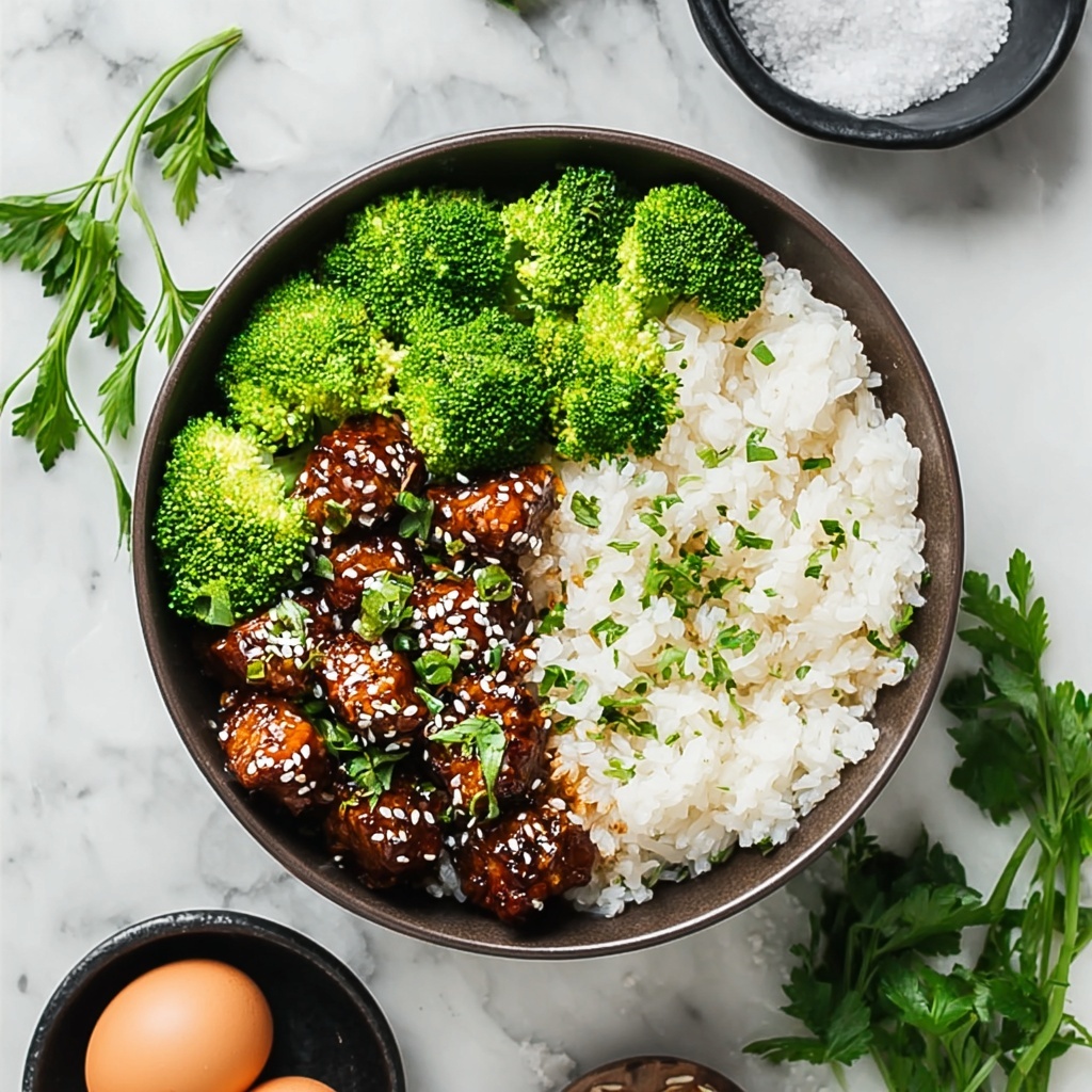 Teriyaki Ground Turkey Bowl Recipe - Recipe Image