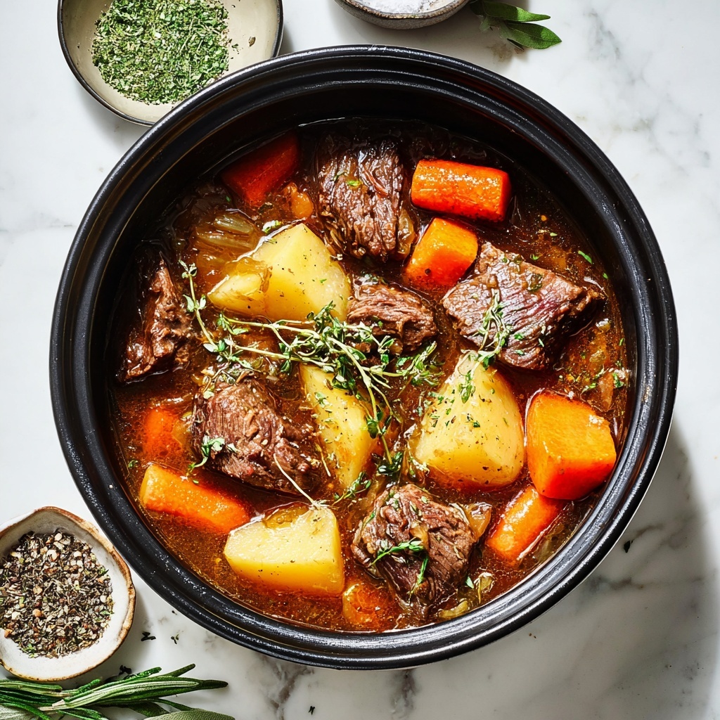 Slow Cooker Beef Stew Recipe - Recipe Image