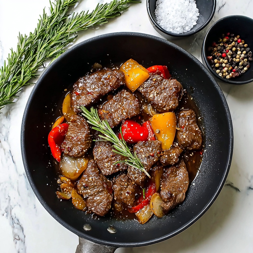 Black Pepper Beef Recipe - Recipe Image
