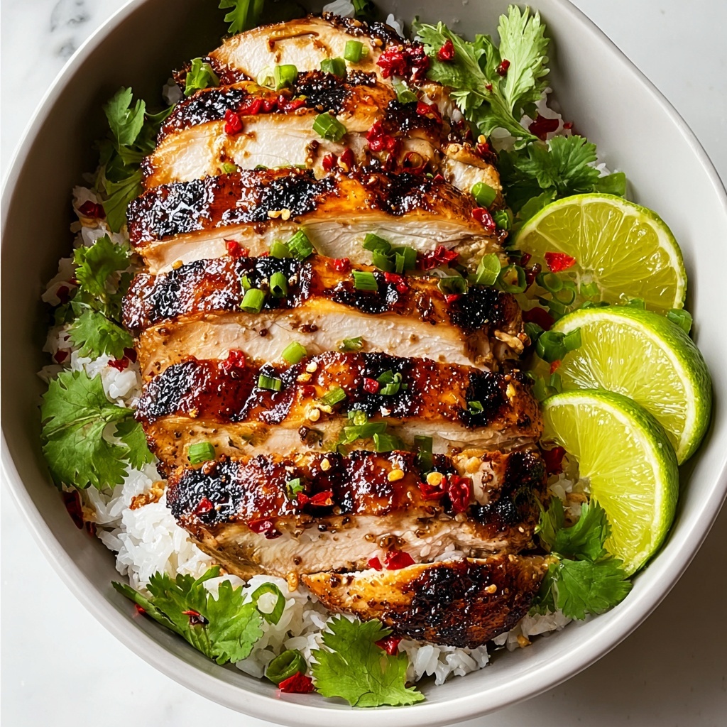 Sweet Chili Coconut-Lime Grilled Chicken Recipe - Recipe Image