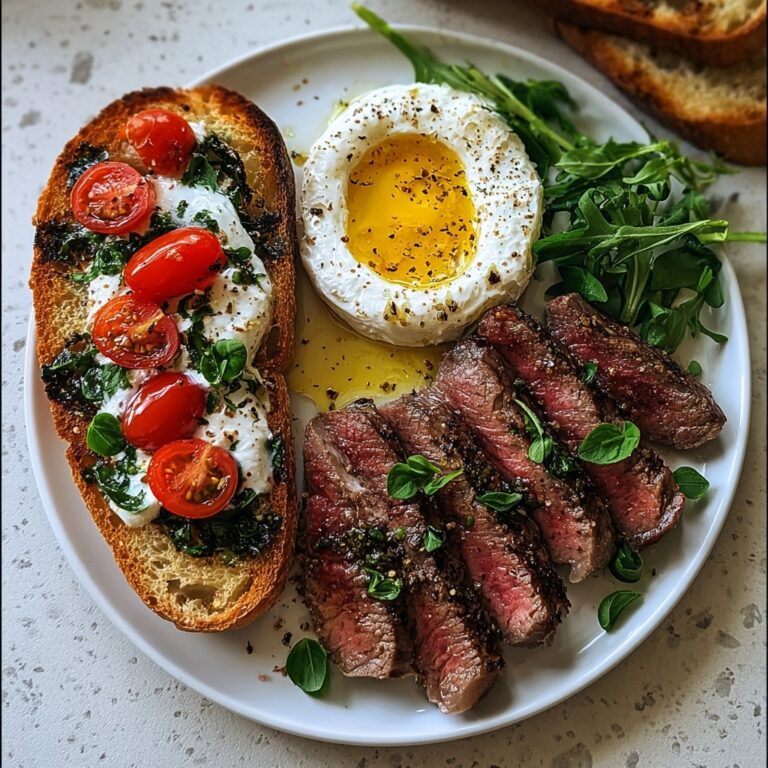 Burrata and Steak Crostini Recipe