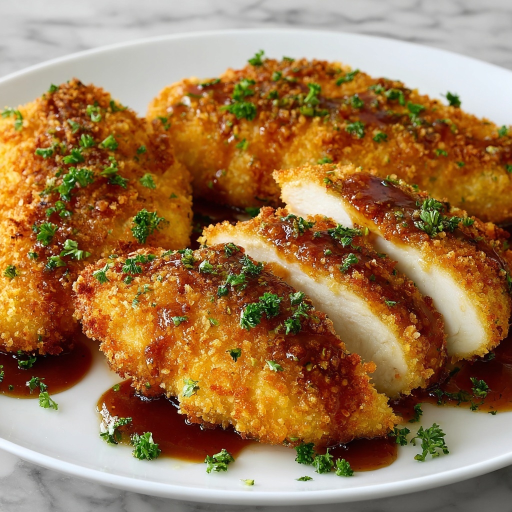 Baked Crunchy Maple Dijon Chicken Recipe - Recipe Image