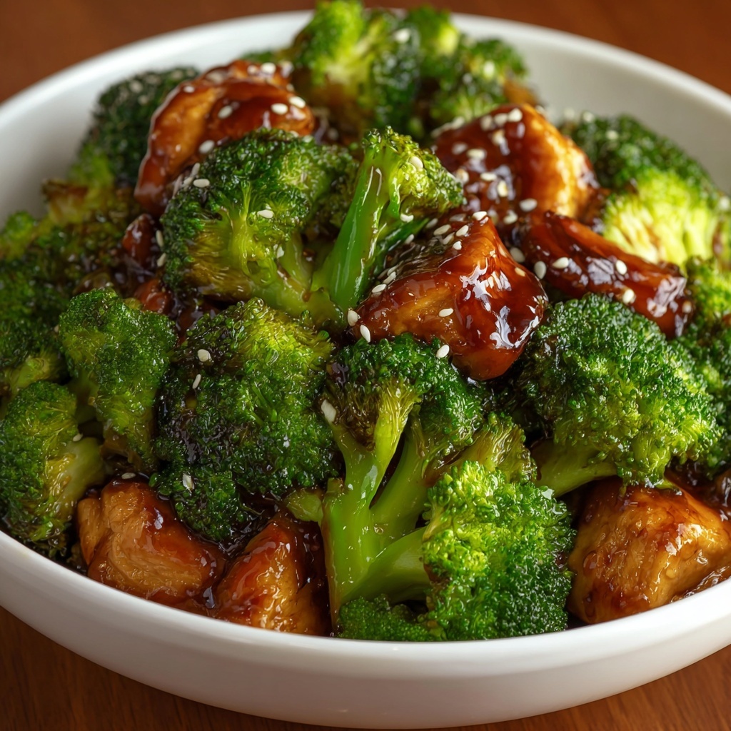Honey Garlic Chicken and Broccoli Recipe - Recipe Image