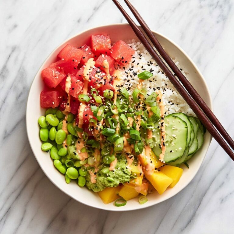 Watermelon Poke Bowl Recipe