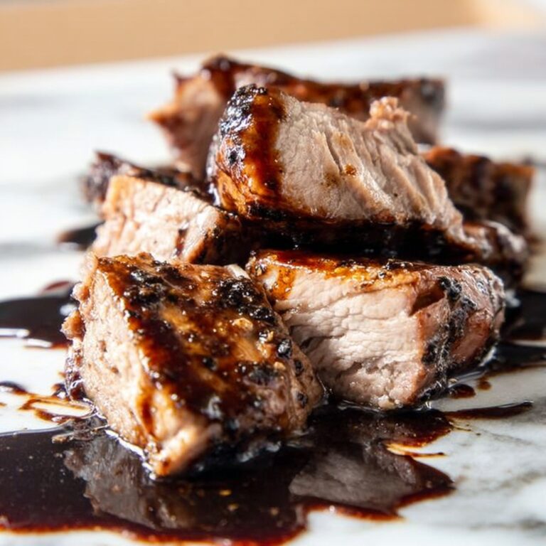 Brown Sugar Balsamic Pork Tenderloin (Crockpot Recipe) Recipe