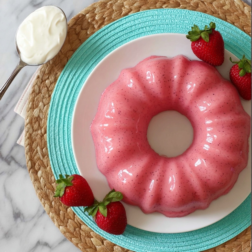 Creamy Strawberry Banana Jello Recipe - Recipe Image