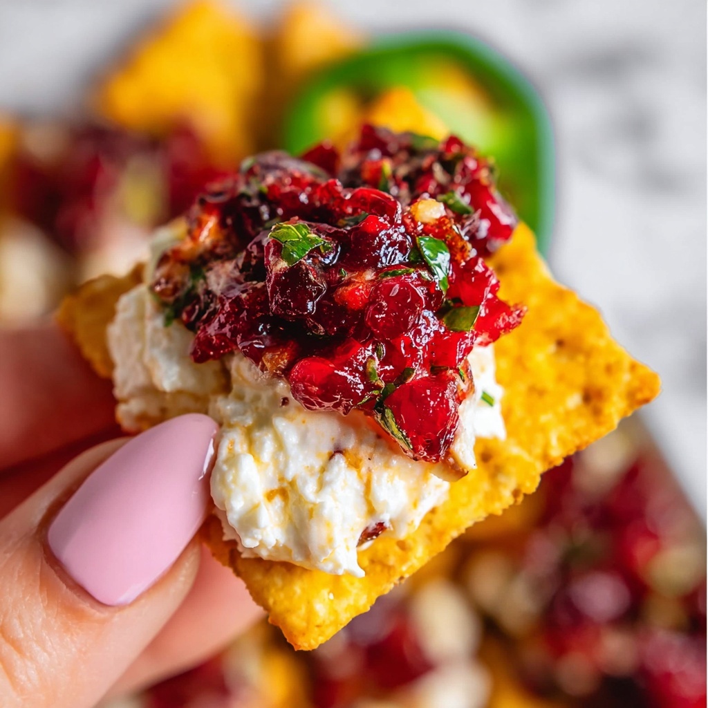 Jalapeno Cranberry Cream Cheese Dip Recipe - Recipe Image
