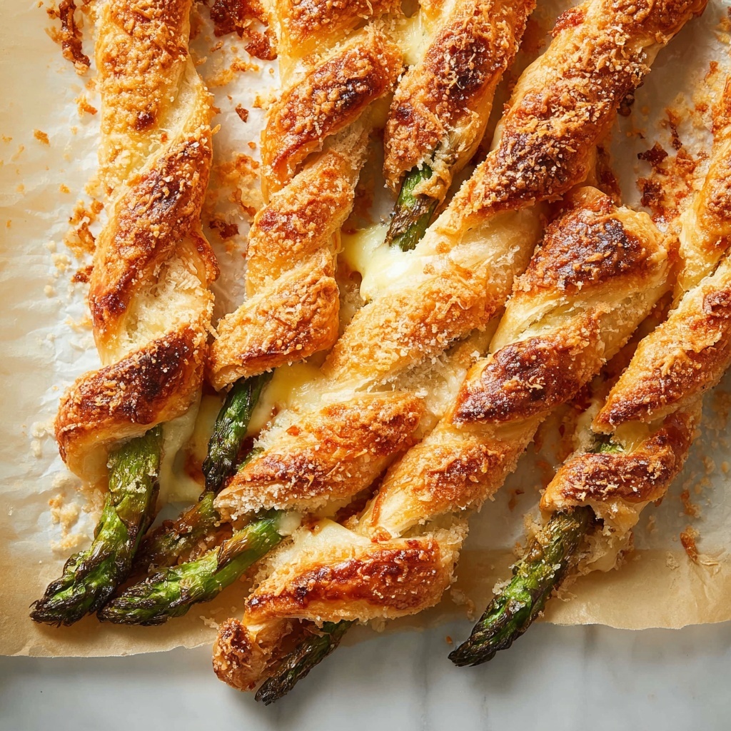 Asparagus Crescent Rolls with Parmesan and Prosciutto Recipe - Recipe Image