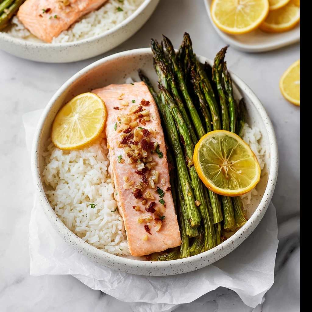 Sheet Pan Lemon Salmon with Asparagus Recipe - Recipe Image