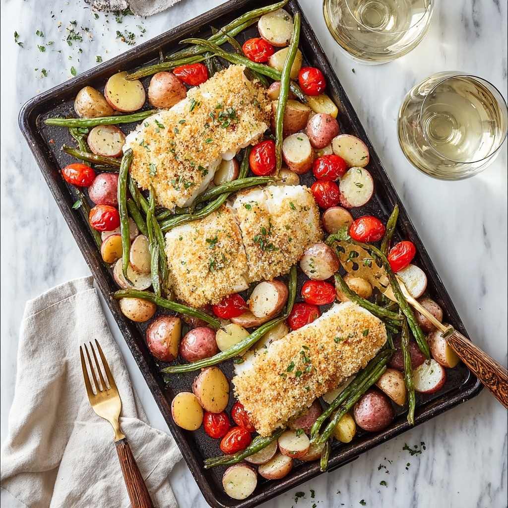 Honey Mustard Salmon and Potatoes Sheet Pan Dinner Recipe - Recipe Image