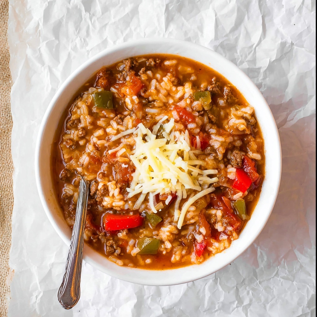 Instant Pot Stuffed Pepper Soup Recipe - Recipe Image
