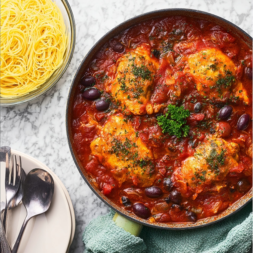 Chicken Cacciatore Recipe - Recipe Image