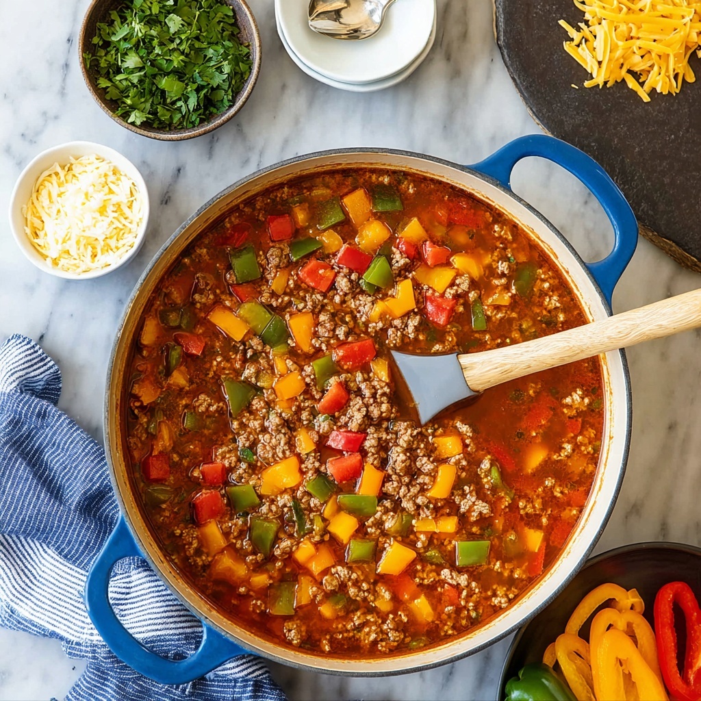 Stuffed Pepper Soup Recipe - Recipe Image