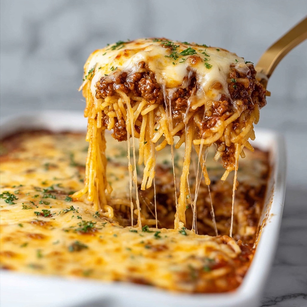 Baked Spaghetti Recipe - Recipe Image