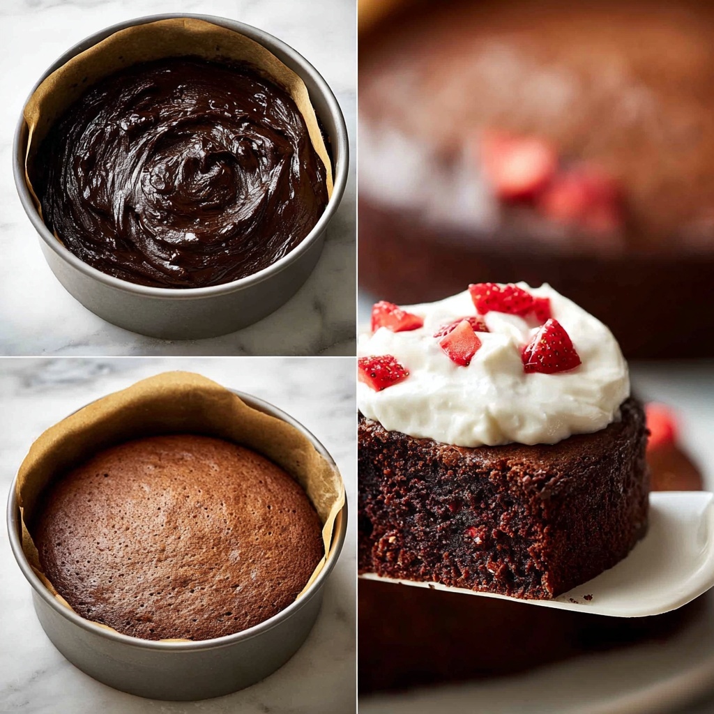 Flourless Dark Chocolate Cake with Almond Flour Recipe - Recipe Image