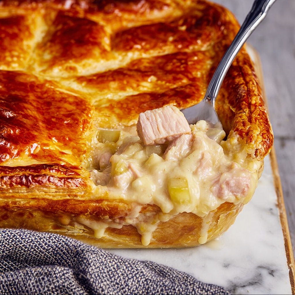 Chicken and Leek Pie Recipe - Recipe Image