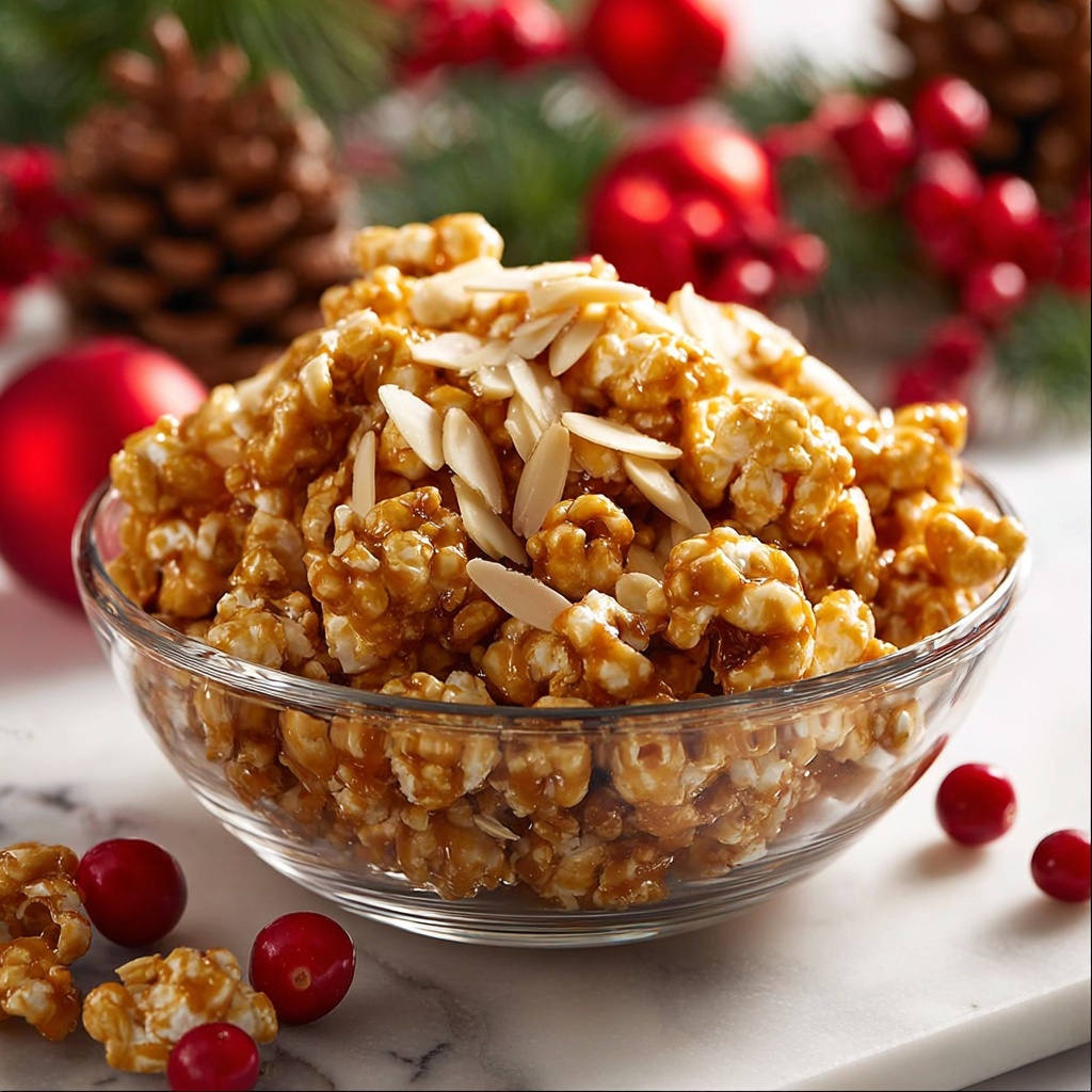 Christmas Popcorn Candy Recipe - Recipe Image