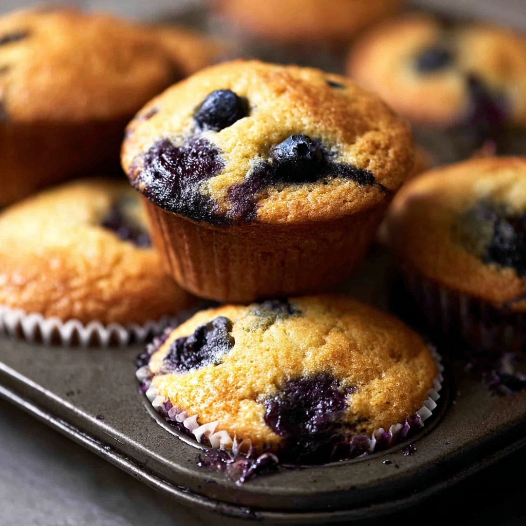 Moist Blueberry Muffins Recipe - Recipe Image