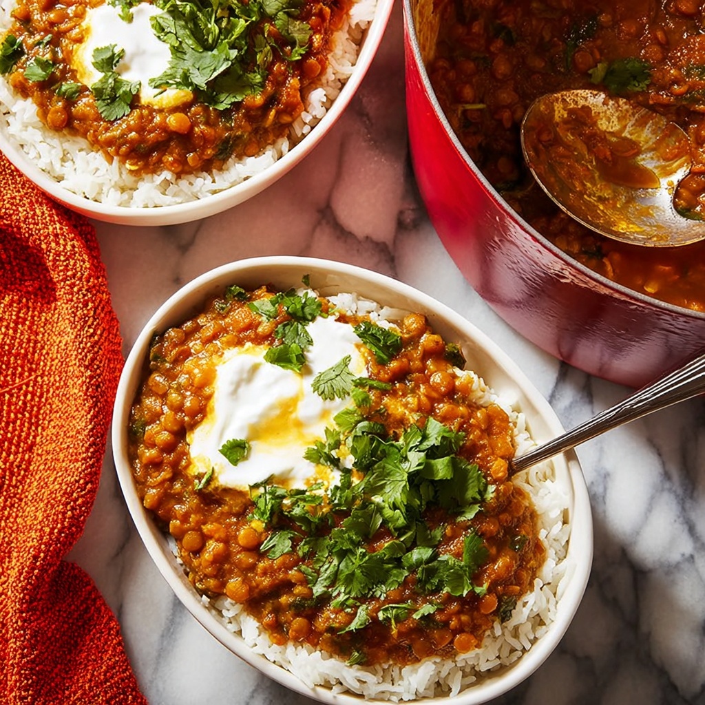 Mega Flavor Lentil Curry Recipe - Recipe Image