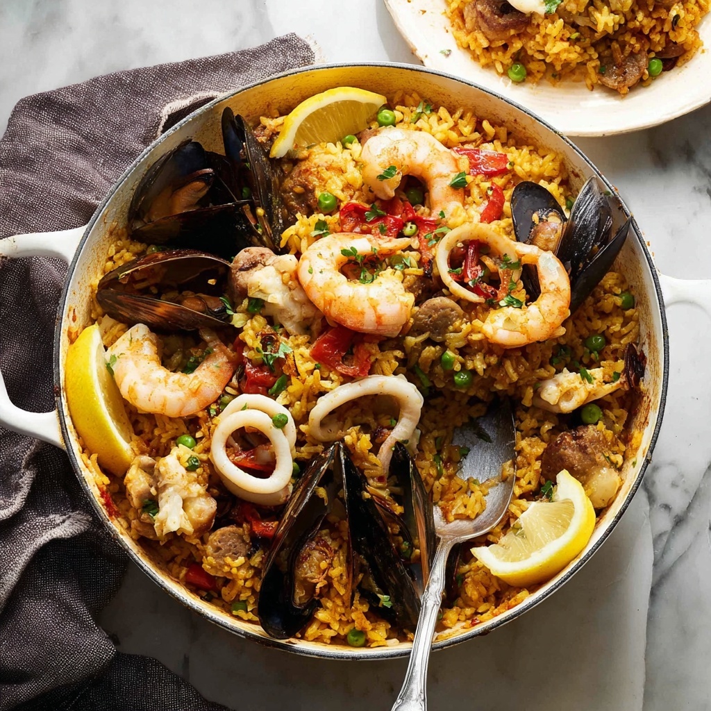 Spanish Paella Recipe - Recipe Image