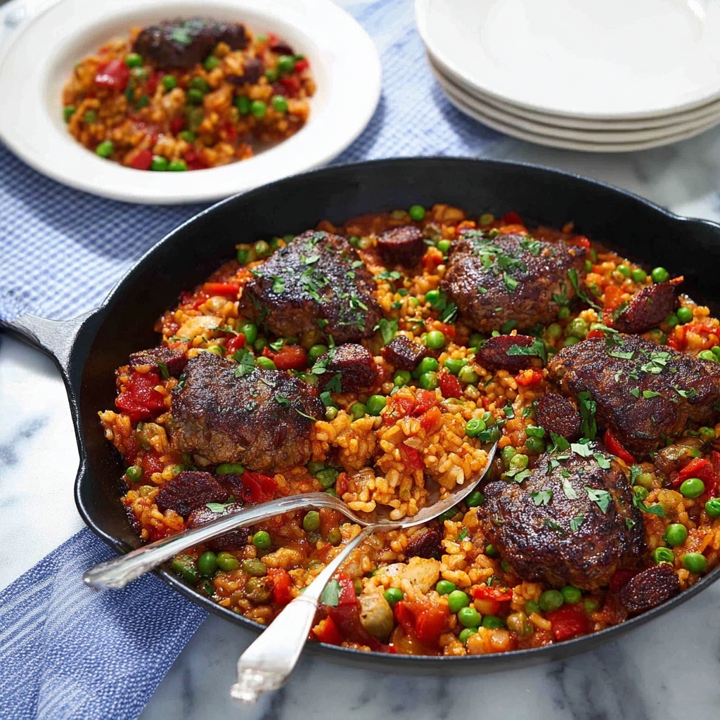 Mid Week Chicken and Chorizo Paella Recipe - Recipe Image