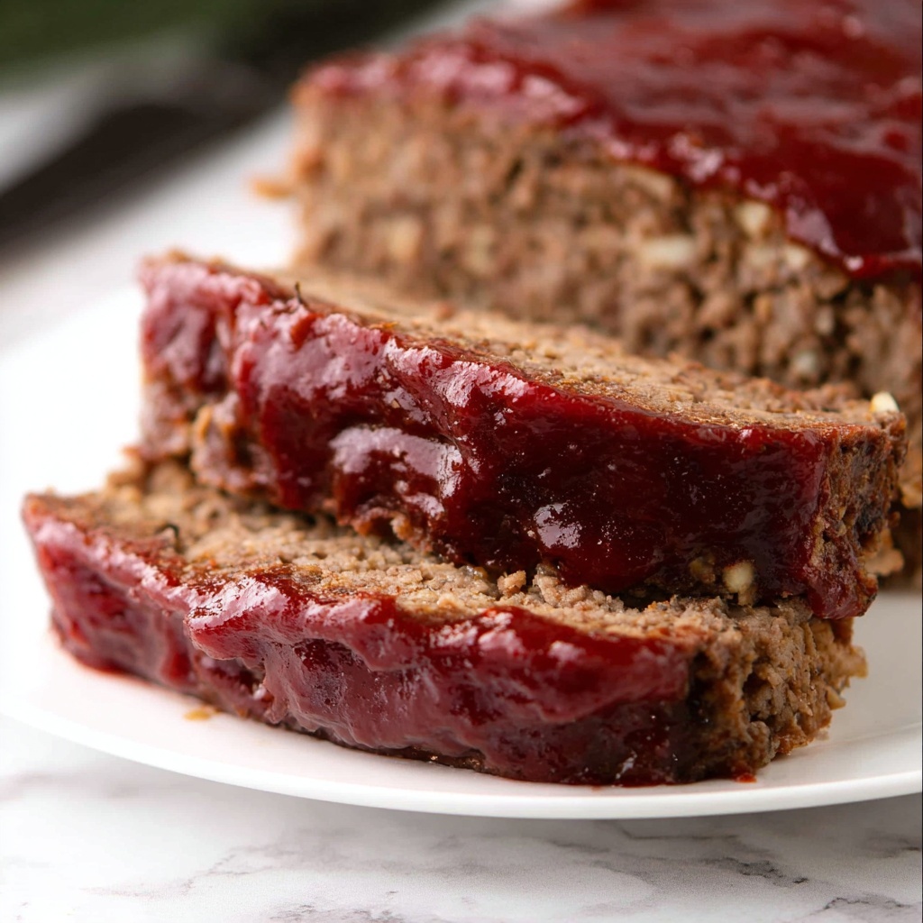 Classic Meatloaf with Tomato Ketchup Glaze Recipe - Recipe Image