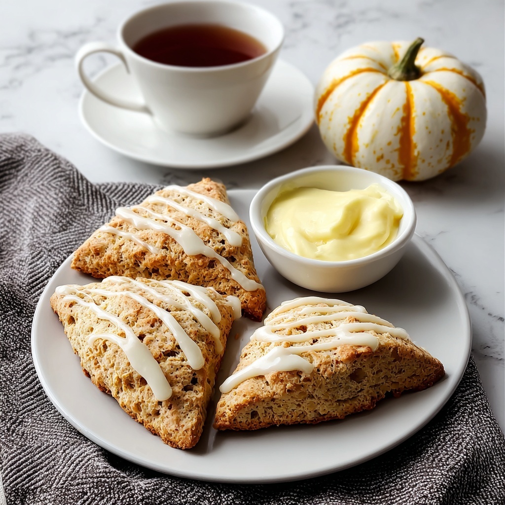 Spiced Baked Pumpkin Scones Recipe - Recipe Image