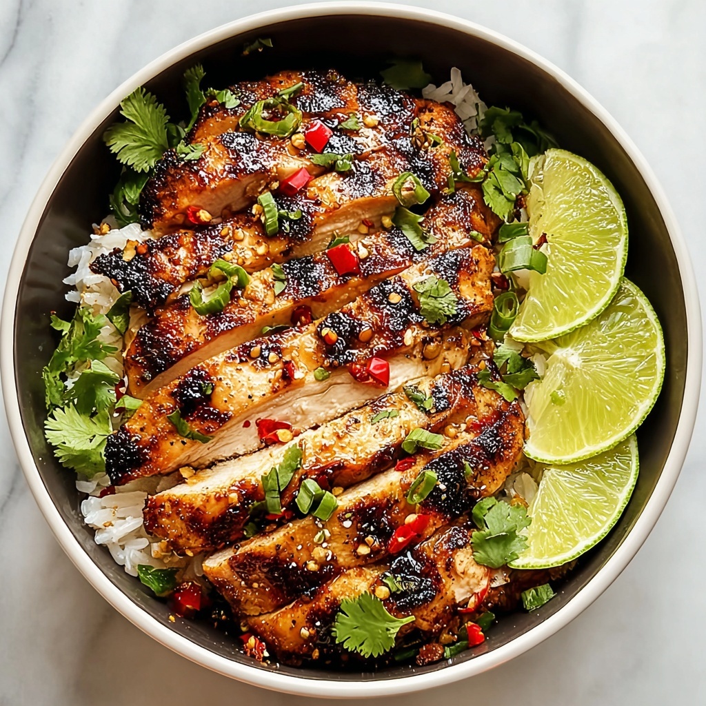 Sweet Chili Coconut-Lime Grilled Chicken Recipe - Recipe Image