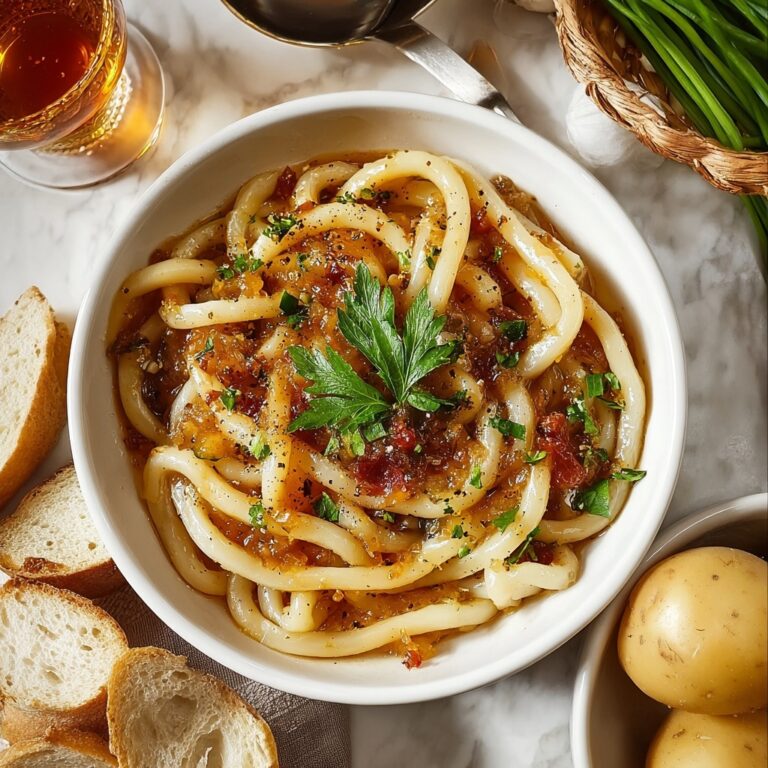 Spicy Potato Noodles Recipe