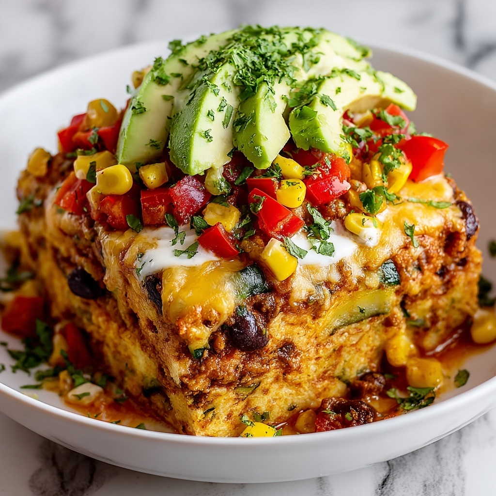 Vegetarian Enchilada Casserole Recipe - Recipe Image