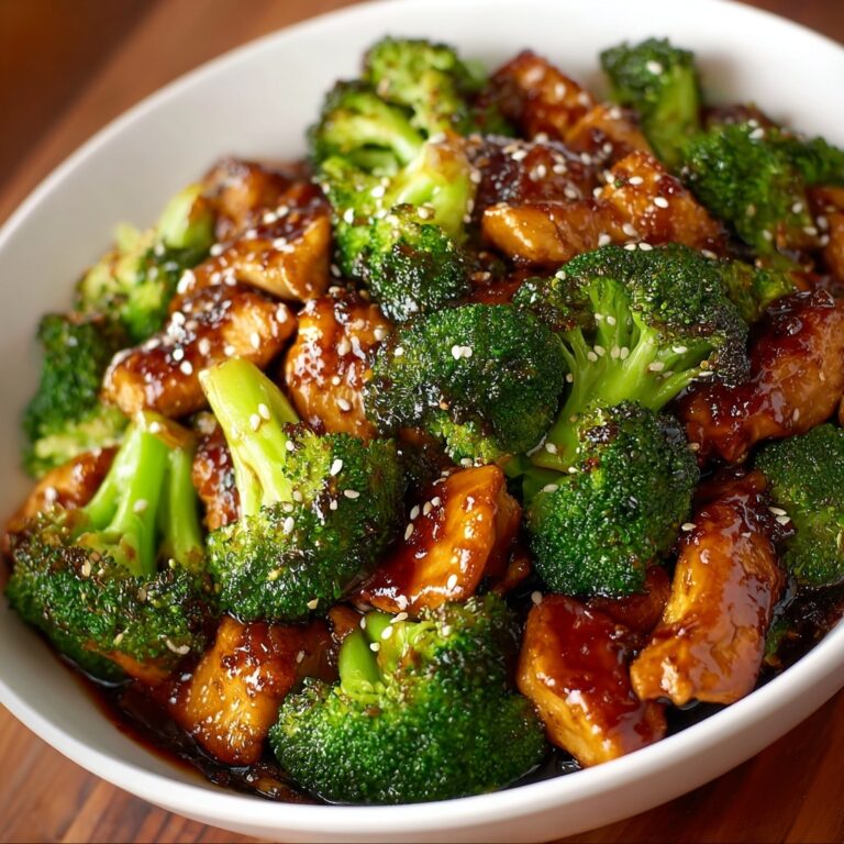 Honey Garlic Chicken and Broccoli Recipe