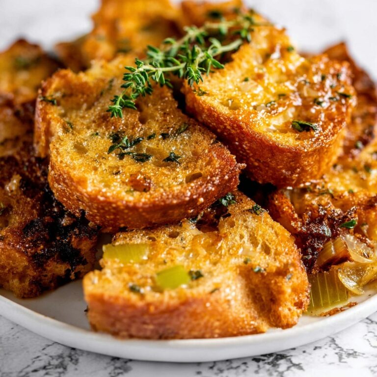 Classic Herb and Toasted Bread Stuffing for Thanksgiving Recipe