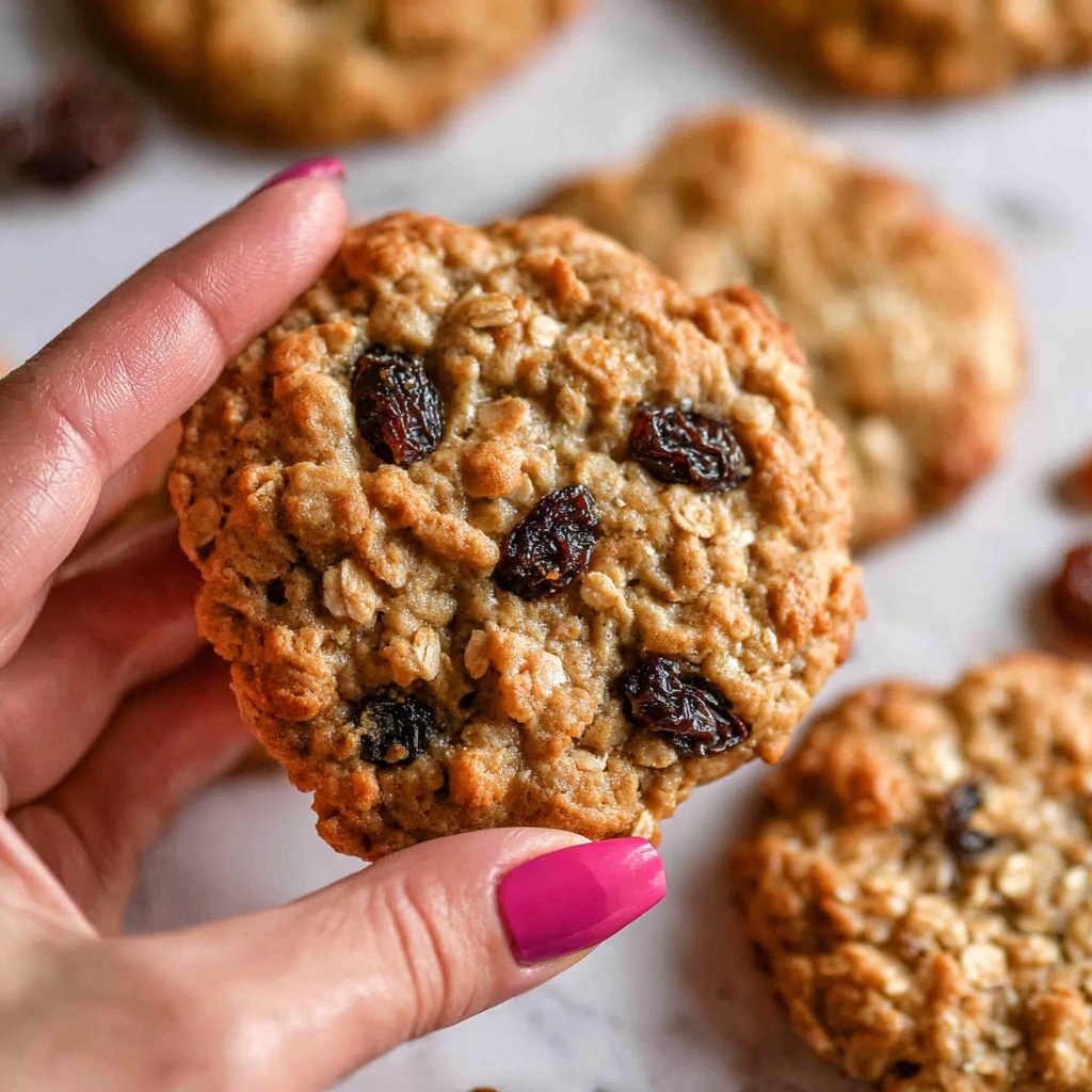 Soft Oatmeal Raisin Cookies Recipe - Recipe Image