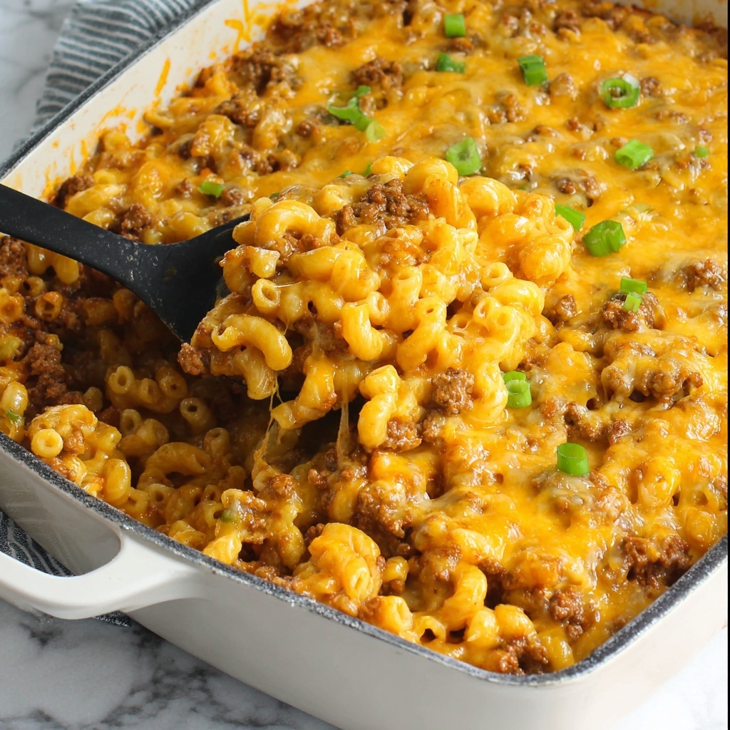 Cheeseburger Casserole Recipe - Recipe Image