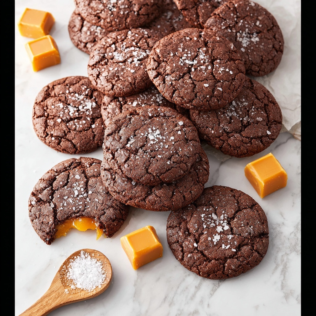 Salted Caramel Brownie Mix Cookies Recipe - Recipe Image