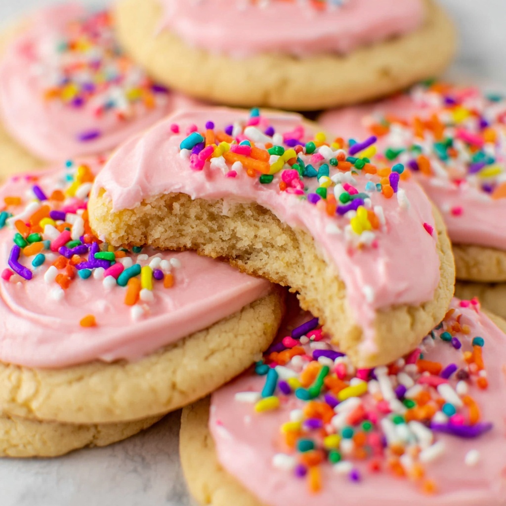 Soft Sugar Cookies with Lemon Zest and Optional Frosting Recipe - Recipe Image