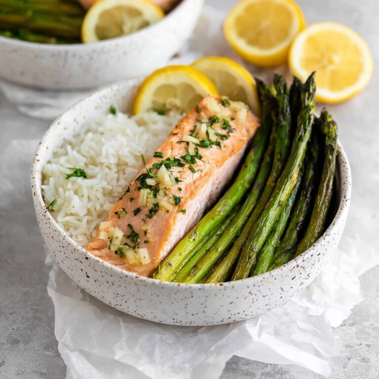 Sheet Pan Lemon Salmon with Asparagus Recipe