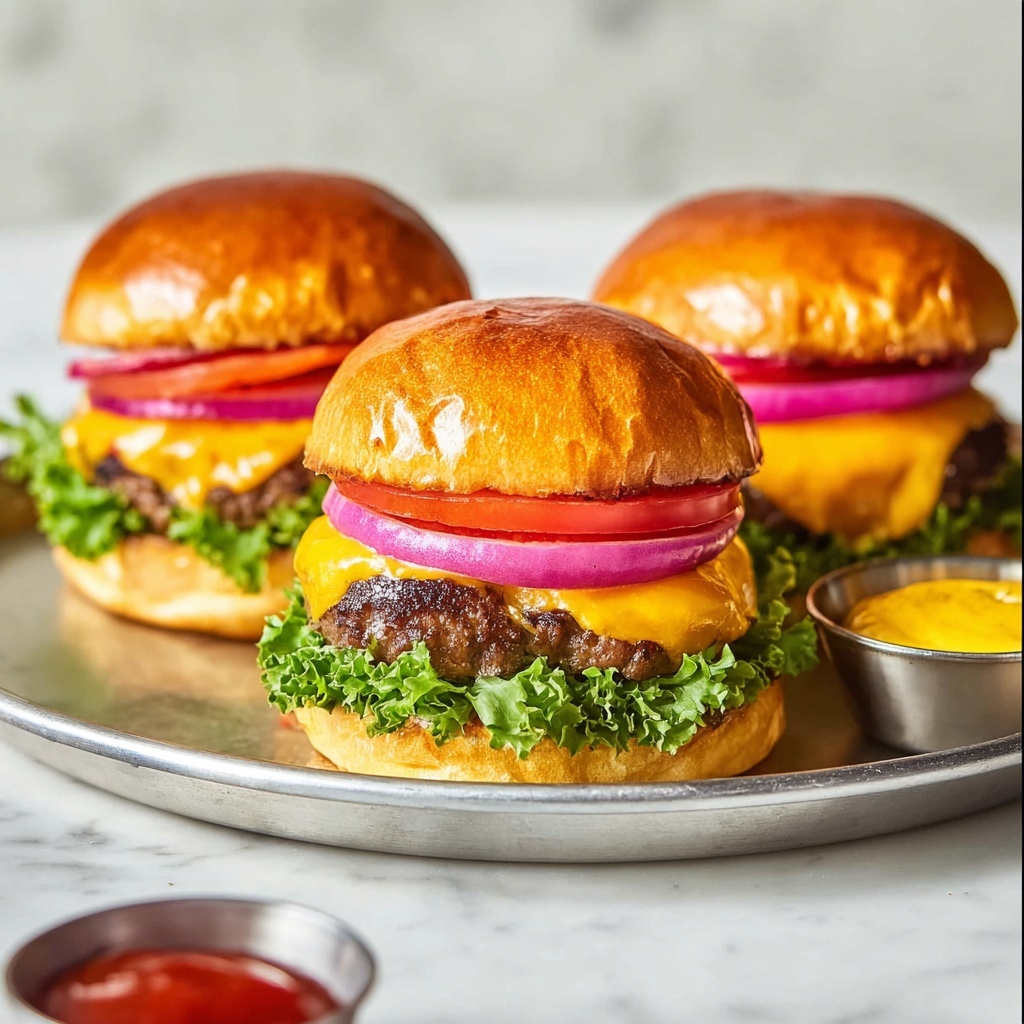 Baked Hamburgers Recipe - Recipe Image
