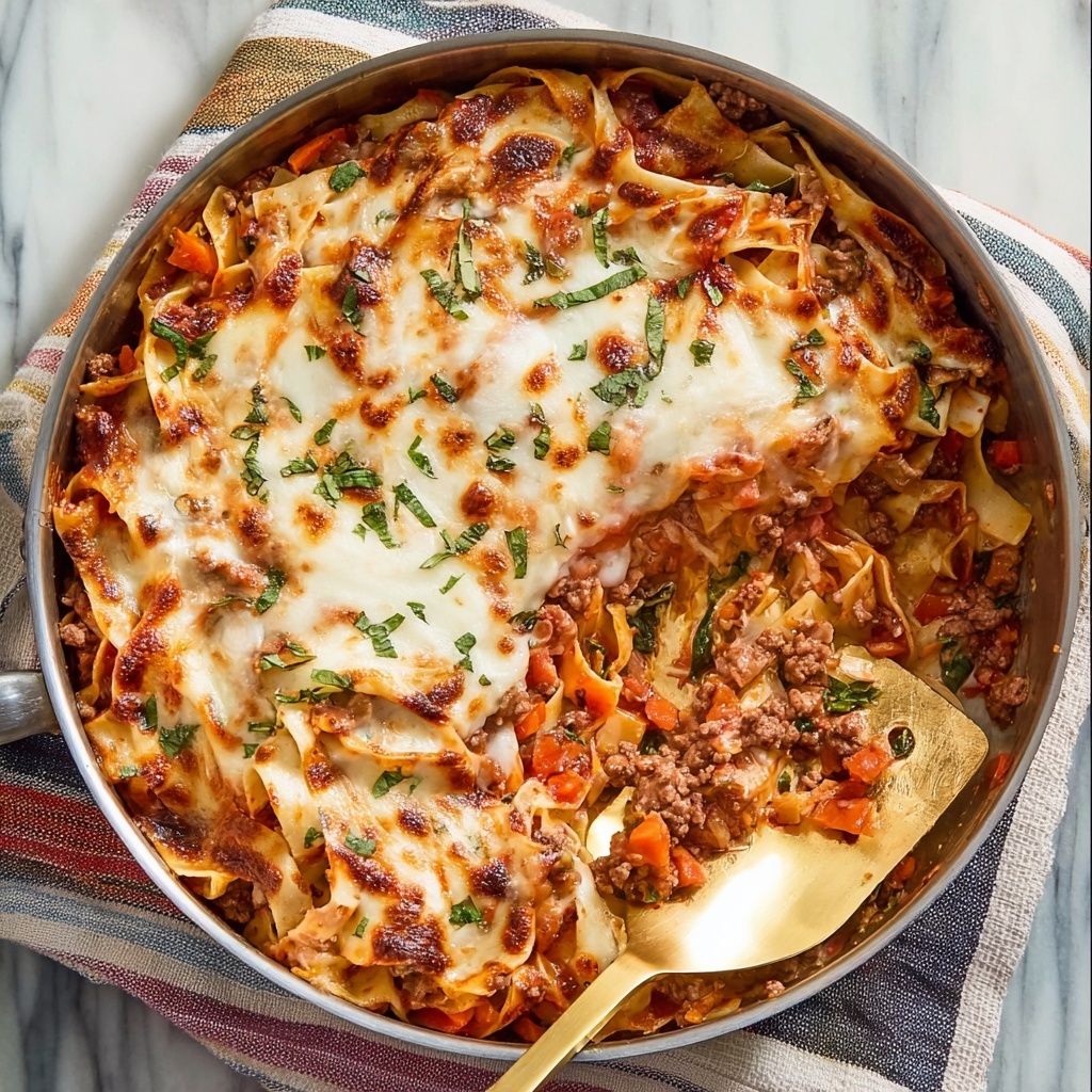 Skinny Cheat’s Lasagna (Only 8 Weight Watchers Points!) Recipe - Recipe Image