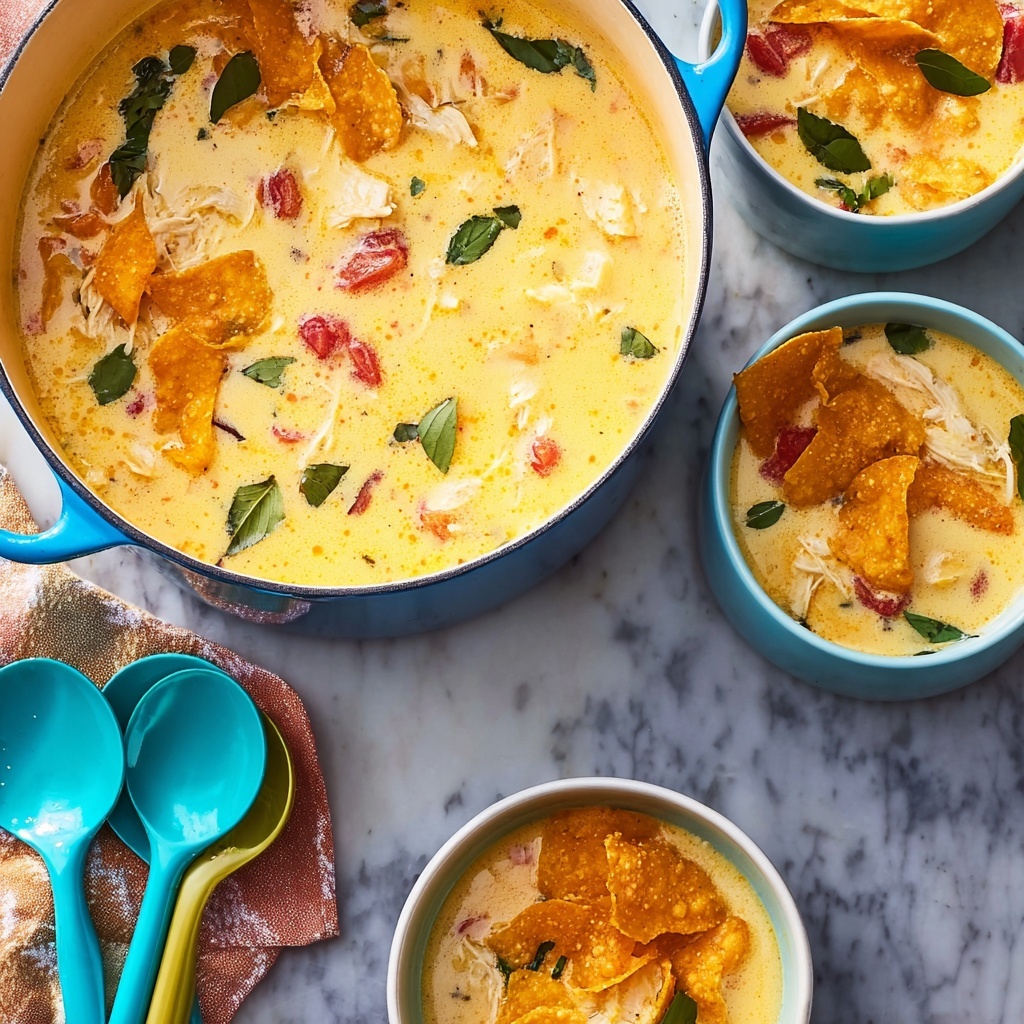 Mexican Cheesy Chicken Chowder Recipe - Recipe Image