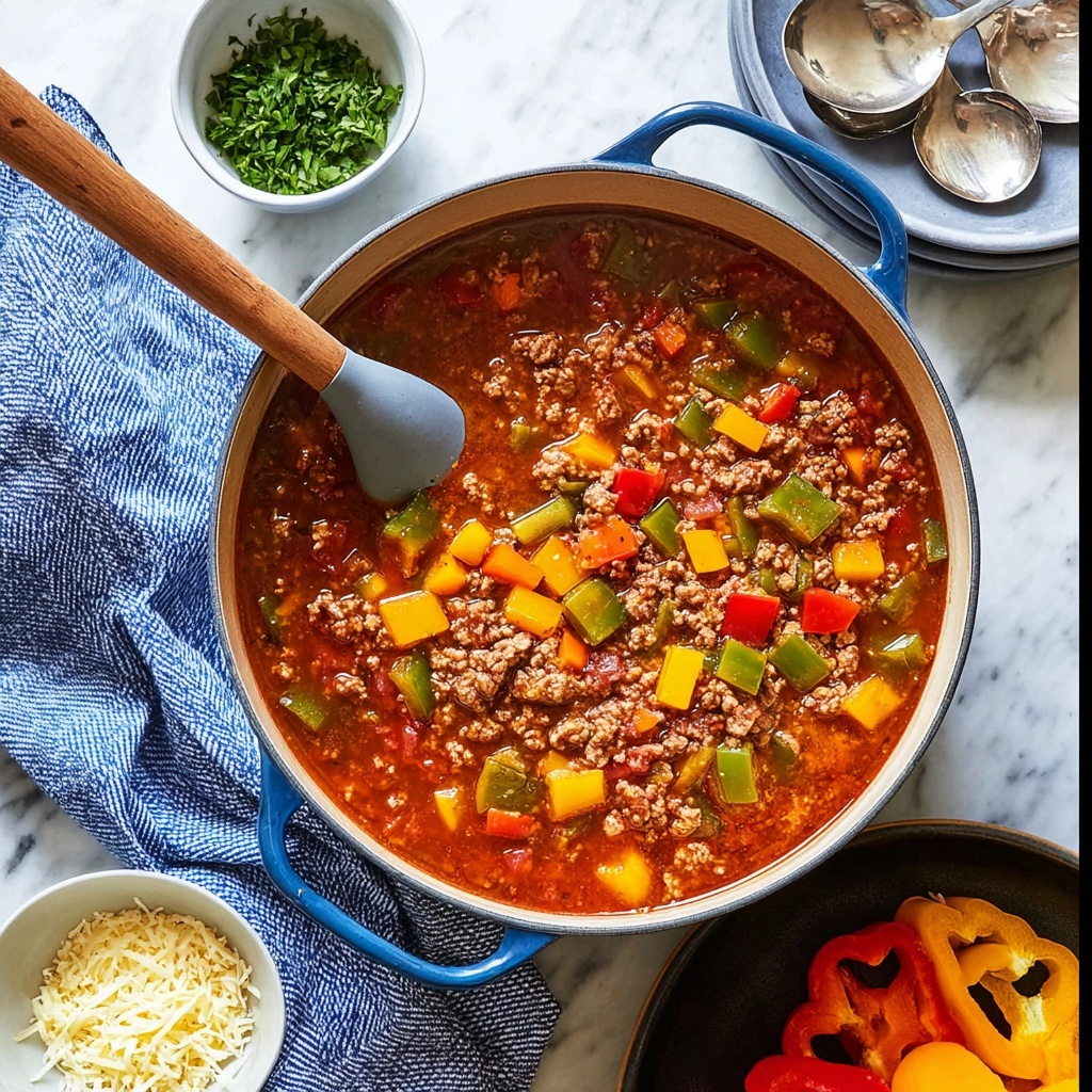 Stuffed Pepper Soup Recipe - Recipe Image