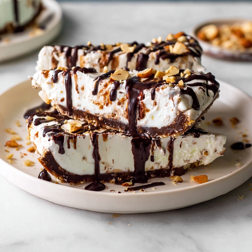 Mint Chocolate Chip Ice Cream Pie Recipe - Recipe Image