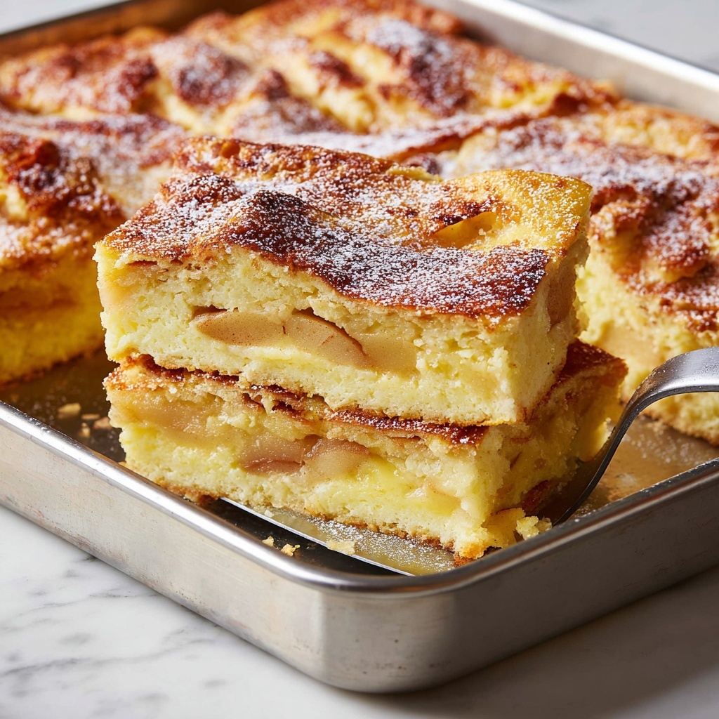 Apple Pie Overnight French Toast Casserole Recipe - Recipe Image