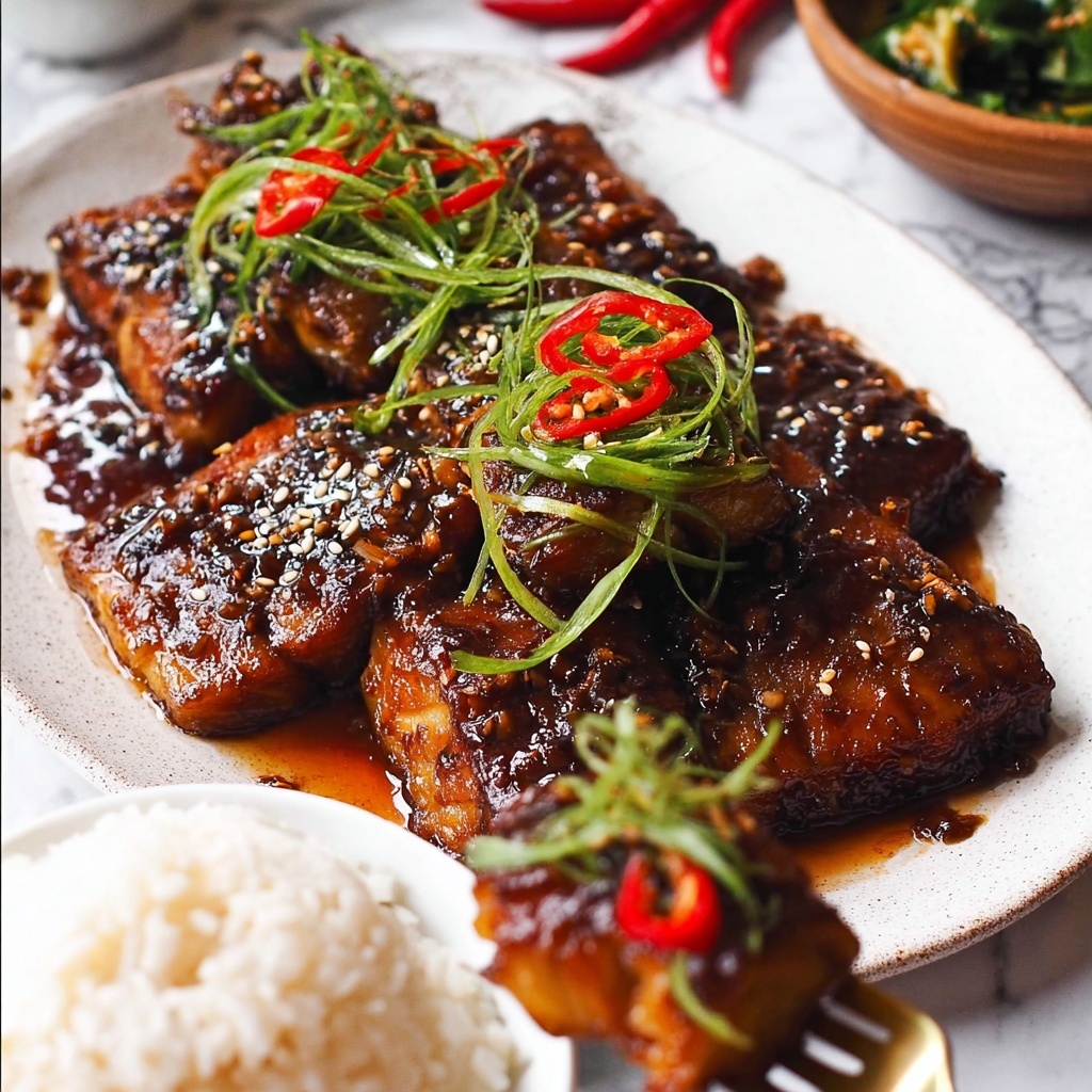 Asian Glazed Baked Barramundi Recipe - Recipe Image